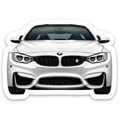 Make a BMW M4 sticker