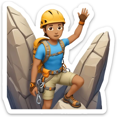 Climber Law of talos  sticker