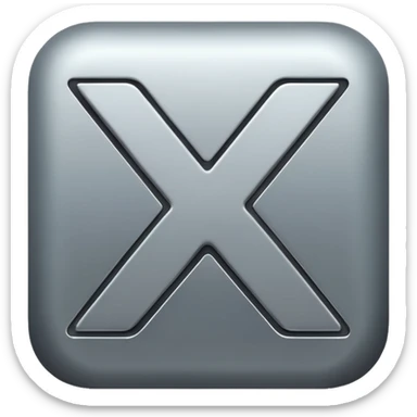 Letter X wins sticker