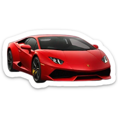 Lamborghini advent rouge  sticker