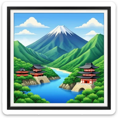 japan country sticker