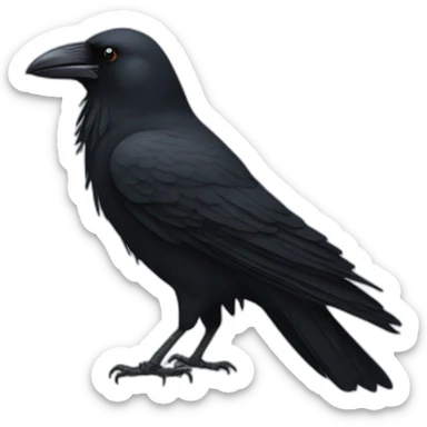 crow sticker