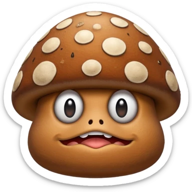 goomba nintendo sticker