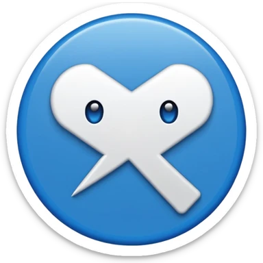 İstagram mavi tik faka sticker