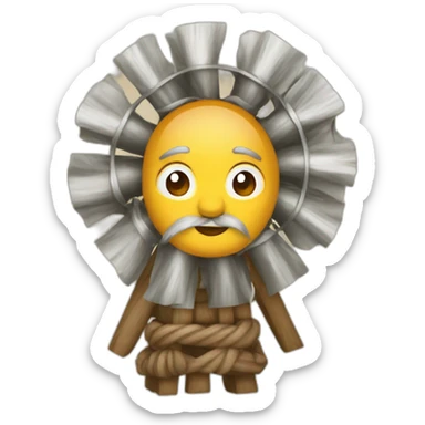 molino de viento sticker