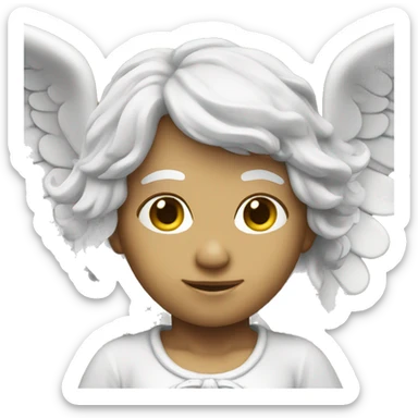 Angel statue  sticker