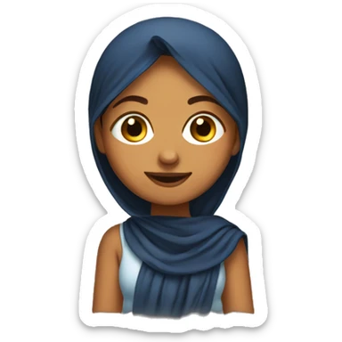 Punjabi girl  sticker
