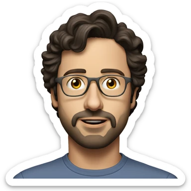 Sergey Brin (Google) photorealistic sticker