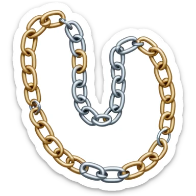small chain sticker