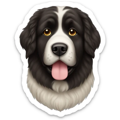 Newfoundland dog sticker