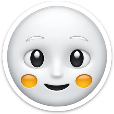 Clean aesthetic sticker