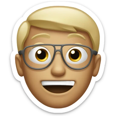 A soccer goal with eyes in the middle sticker