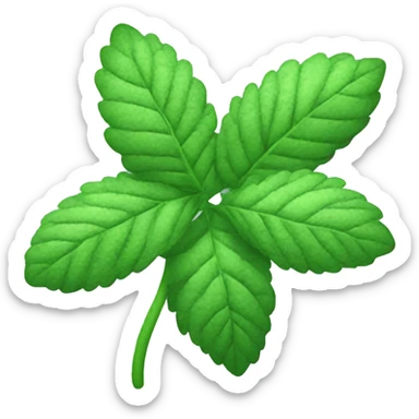 peppermint branch sticker