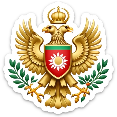 Afghanistan (Coat Of Arms) sticker