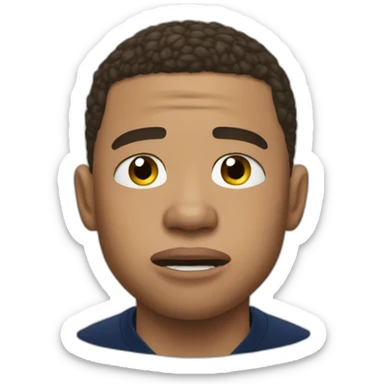 Mbappé crying sticker