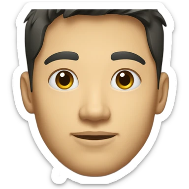 Male Catholic Asian Berkeley student with cross and Berkeley logo sticker