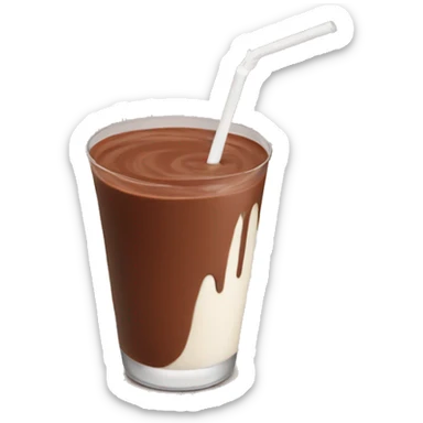 chocolate milk brand sticker
