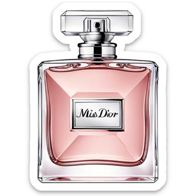 miss Dior perfume  sticker