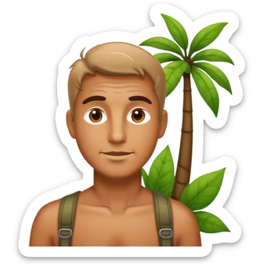 man nature activist sticker