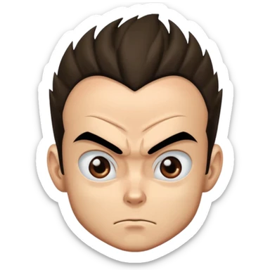 Vegeta cansado  sticker