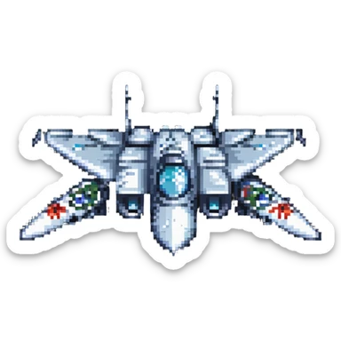 fighter jet sticker