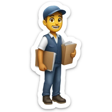 Paperboy sticker