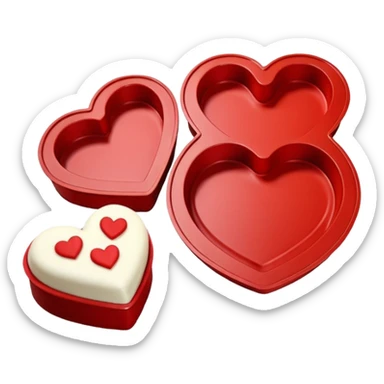 Silicone cake mold sticker