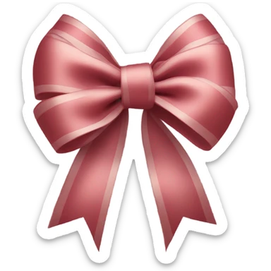 Ribbon brow sticker