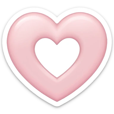 Love light pink sticker