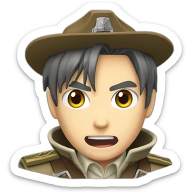 attack on titan-bataillon d'exploration sticker
