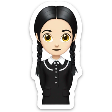 Wednesday Addams  sticker