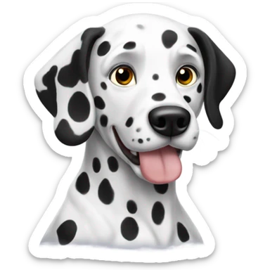 dalmatian  sticker