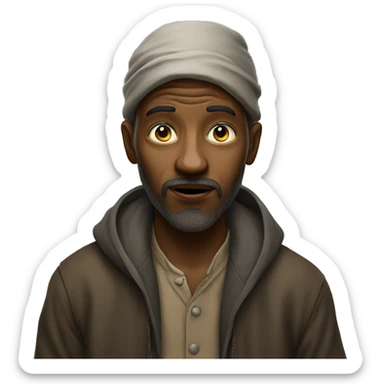 Beggar sticker