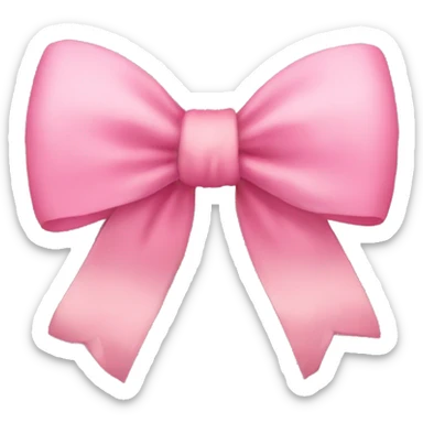 cute bow  sticker