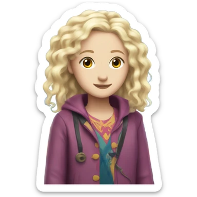Luna lovegood  sticker
