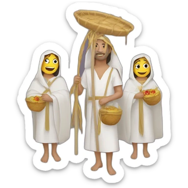 Procesión semana santa sticker