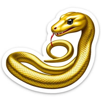 Gucci snake sticker
