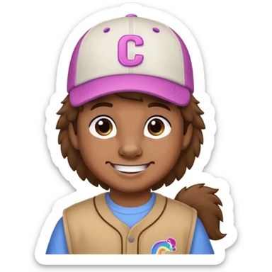 Cleveland Brown My Little Pony sticker