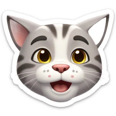 squeak from talking tom heartbeat sticker