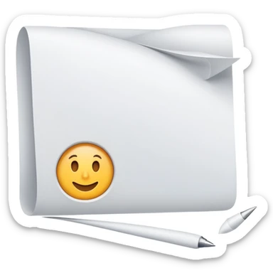 livre page page qui se tourne sticker