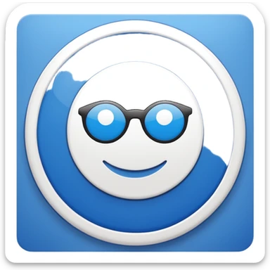 Make a emoji using bmw logo sticker