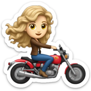 taylor-swift-riding-bbc sticker
