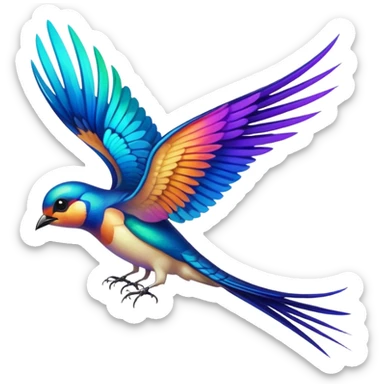 Swallow sticker