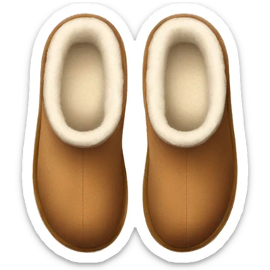 UGG slippers  sticker
