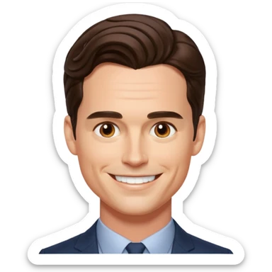 Matt Bomer sticker