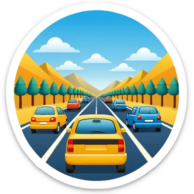 creaza emblema pentru concursul de circulație rutieră sticker