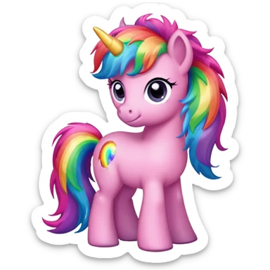 pink pony club sticker