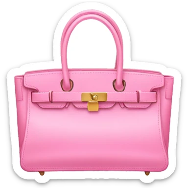 Pink Birkin bag  sticker