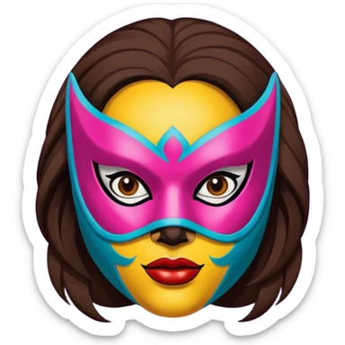 Lucha libre mujer sticker