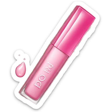Lip gloss dior sticker